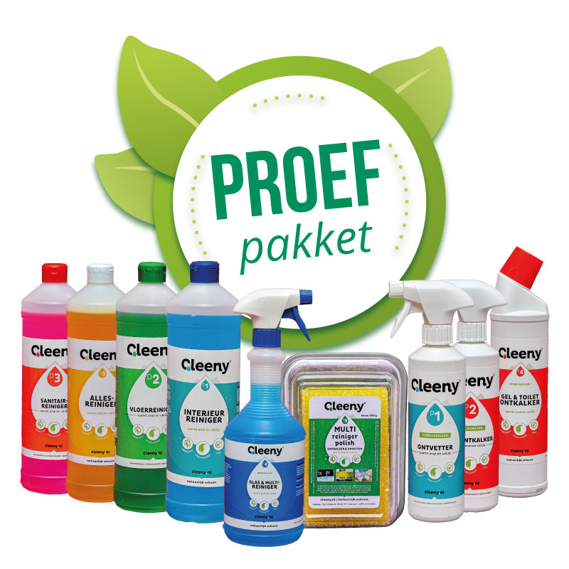 Proefpakket 9 - Cleeny, schoon
