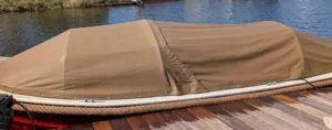 Bootkap behandeld met Boot textiel impregneer