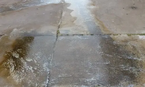 Buiten schoonmaken
