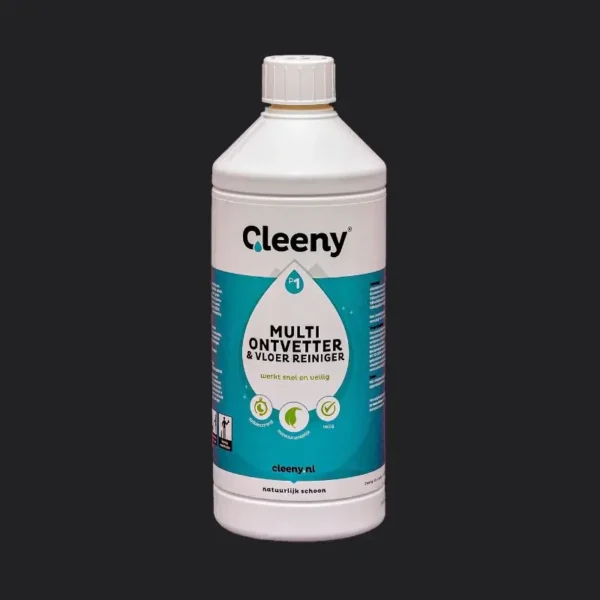 Cleeny P1 multi ontvetter en vloer reiniger concentraat 1 liter