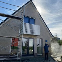 Gevelreiniging Stralen en impregneren in de particuliere markt (3)