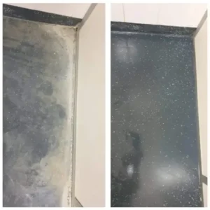 cleeny professionele schoonmaakmiddelen Kalk op de vloer verwijderen