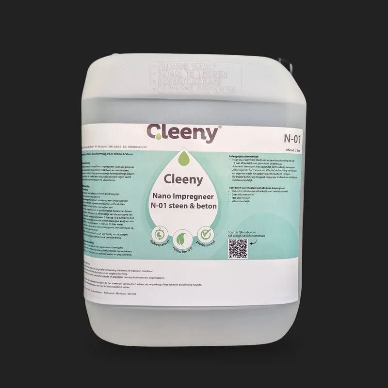 Cleeny Nano Impregneer N-01 steen & beton 5 liter jerrycan
