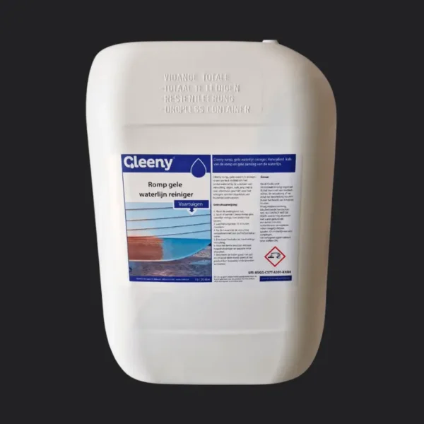 Cleeny romp, gele waterlijn reiniger 10 liter