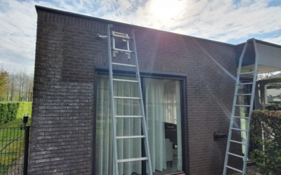 Witte aanslag verwijderen van metselwerk