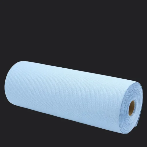 Rol 50 stuks Cleeny Glas microvezeldoeken blauw 30 x 30 cm - Afbeelding 2